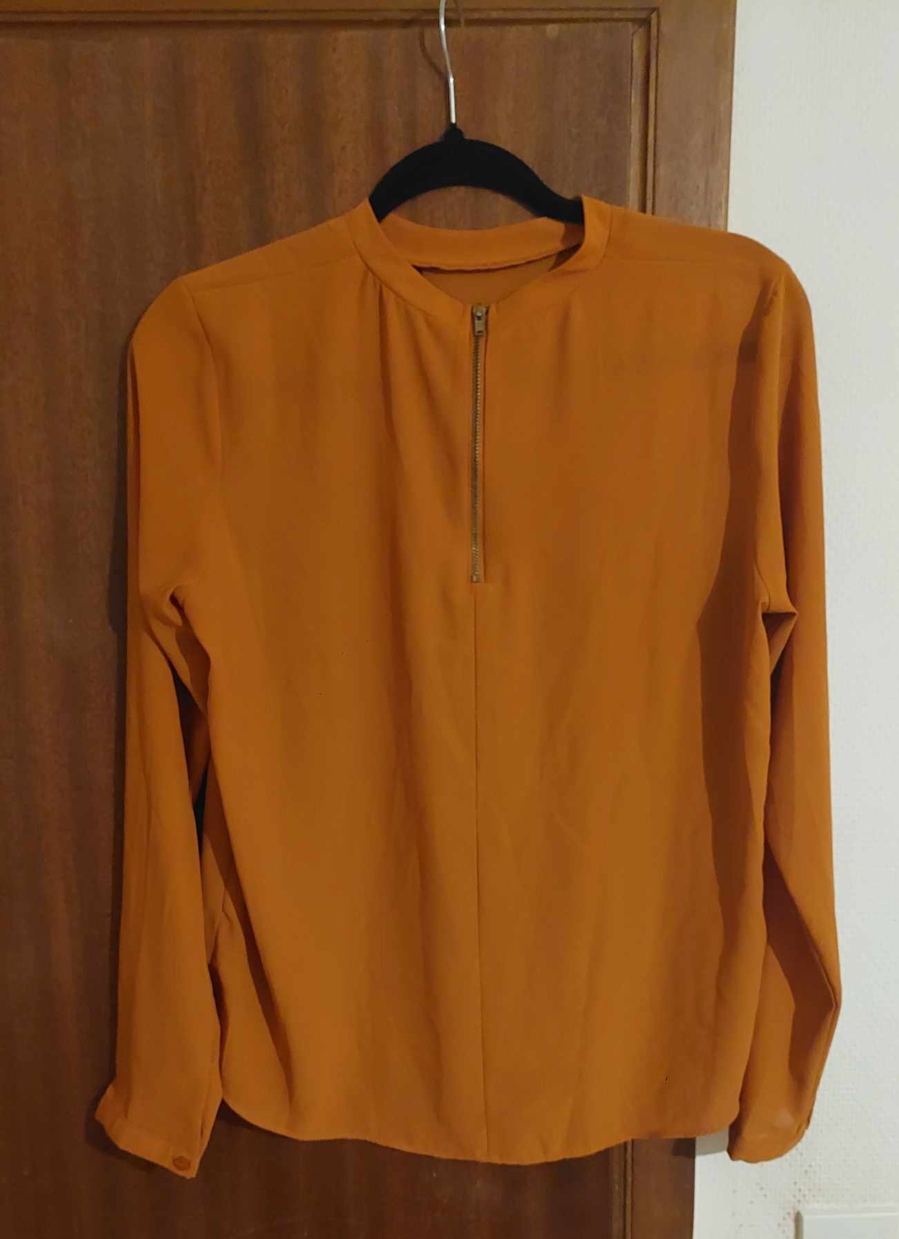 Chemise marron clair - Taille 42