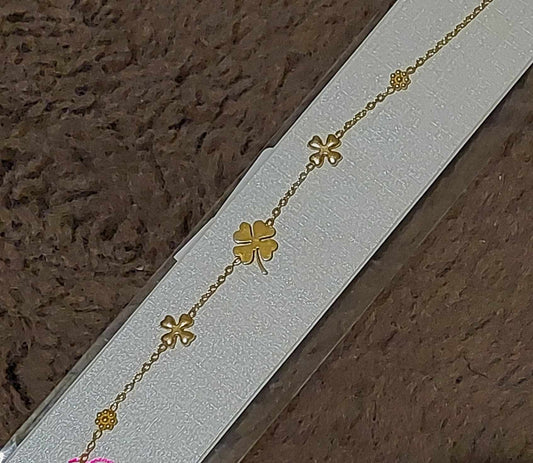 Bracelet Trèfle - Or