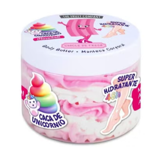 Beurre corporel hydratant - Bubble Gum à la fraise
