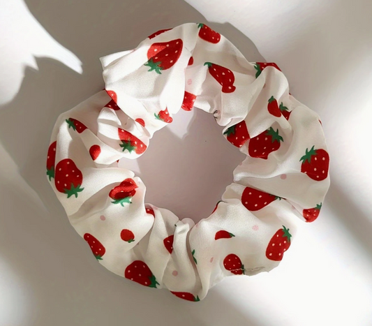 Élastique en Tissu - Fraises
