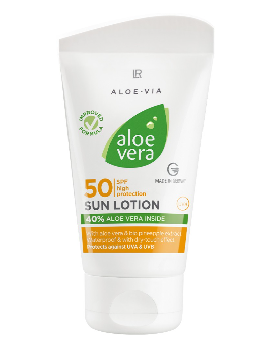 Lotion solaire - IP50 Aloe Vera