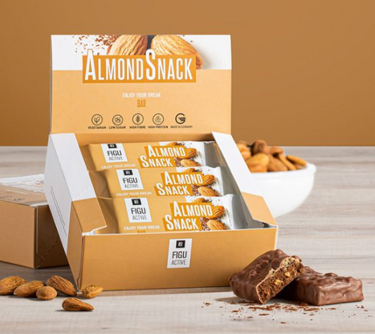 Barre aux amandes et au chocolat