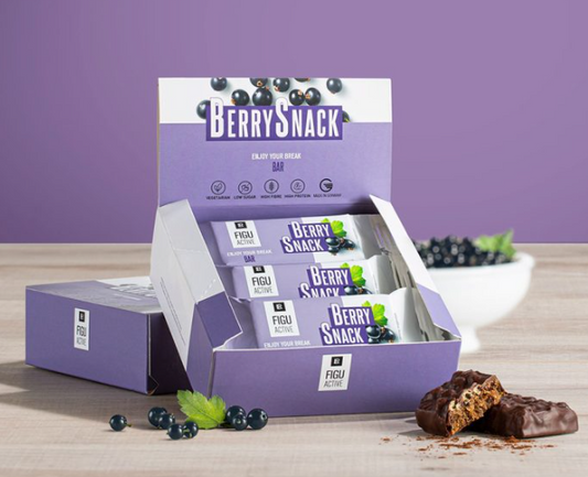 Barre aux myrtilles et au chocolat