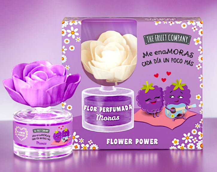 Fleur parfumée - Mûres