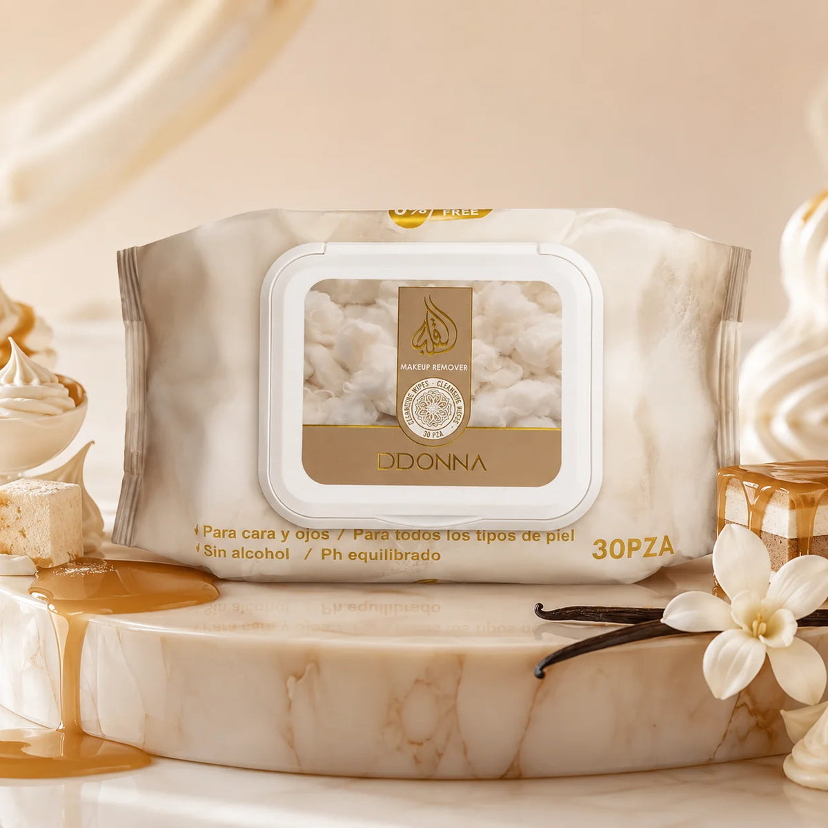 Lingettes démaquillante - Gourmand