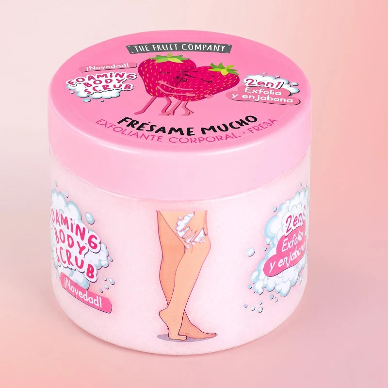Gommage du corps - Fraise Chantilly