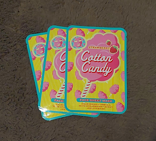 Masque visage - Fraise