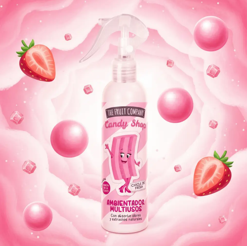 Désodorisant en Spray - Chewing-Gum aux Fraises