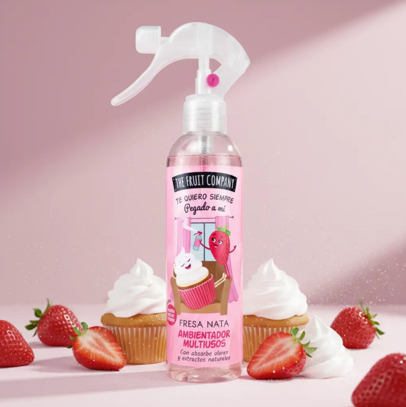 Désodorisant en spray - Fraise et crème