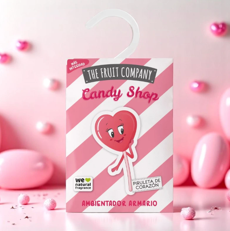 Sachet d'armoire - Sucette Coeur