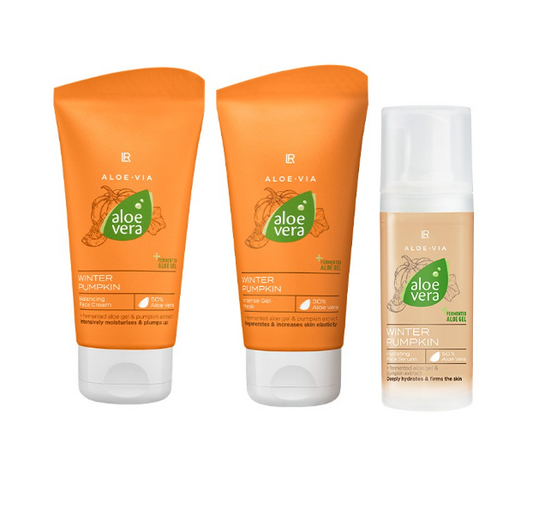 Coffret soin hivernal à l'aloe vera et à la citrouille (édition limitée)