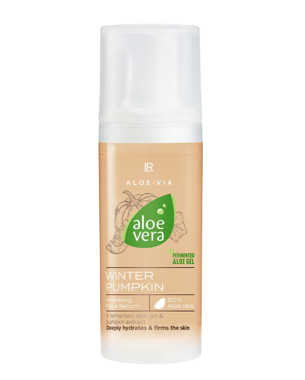 Sérum hydratant visage à l'aloe vera et à la citrouille d'hiver (édition limitée)