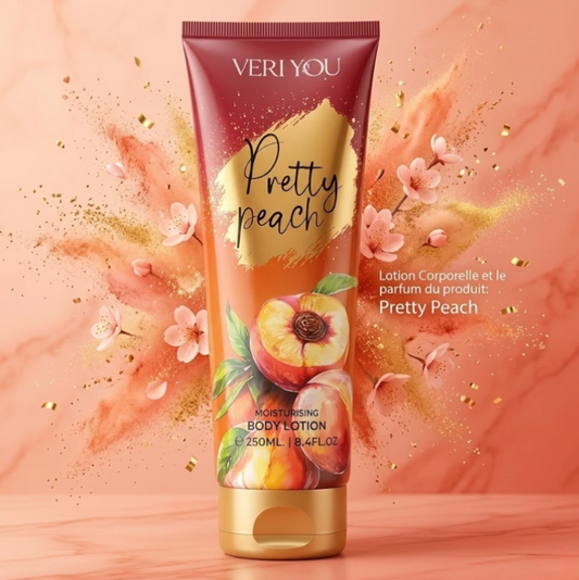 Lotion corporelle parfumée - Pretty peach