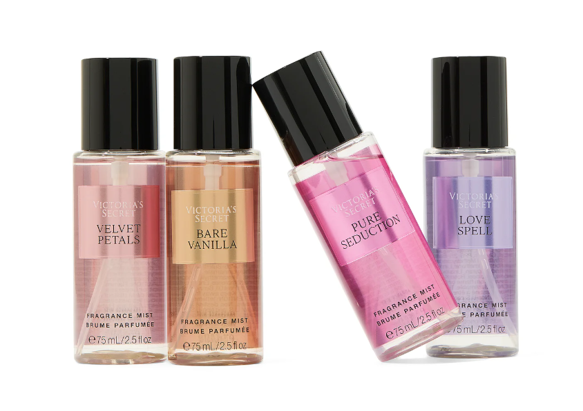 Coffret 4 brumes parfumée