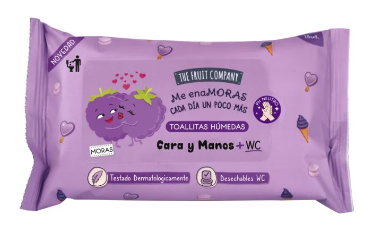 Lingettes désinfectantes – Mûres