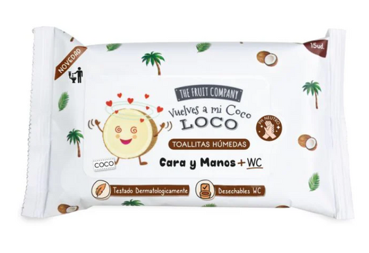 Lingettes désinfectantes – Noix de Coco