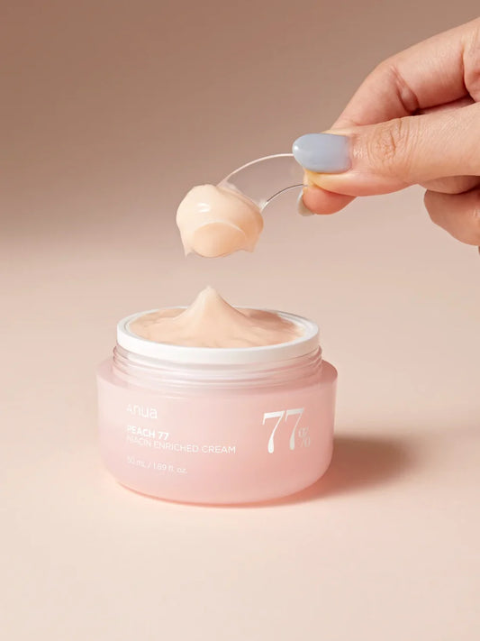 Crème enrichie en niacinamide ANUA Peach 77
