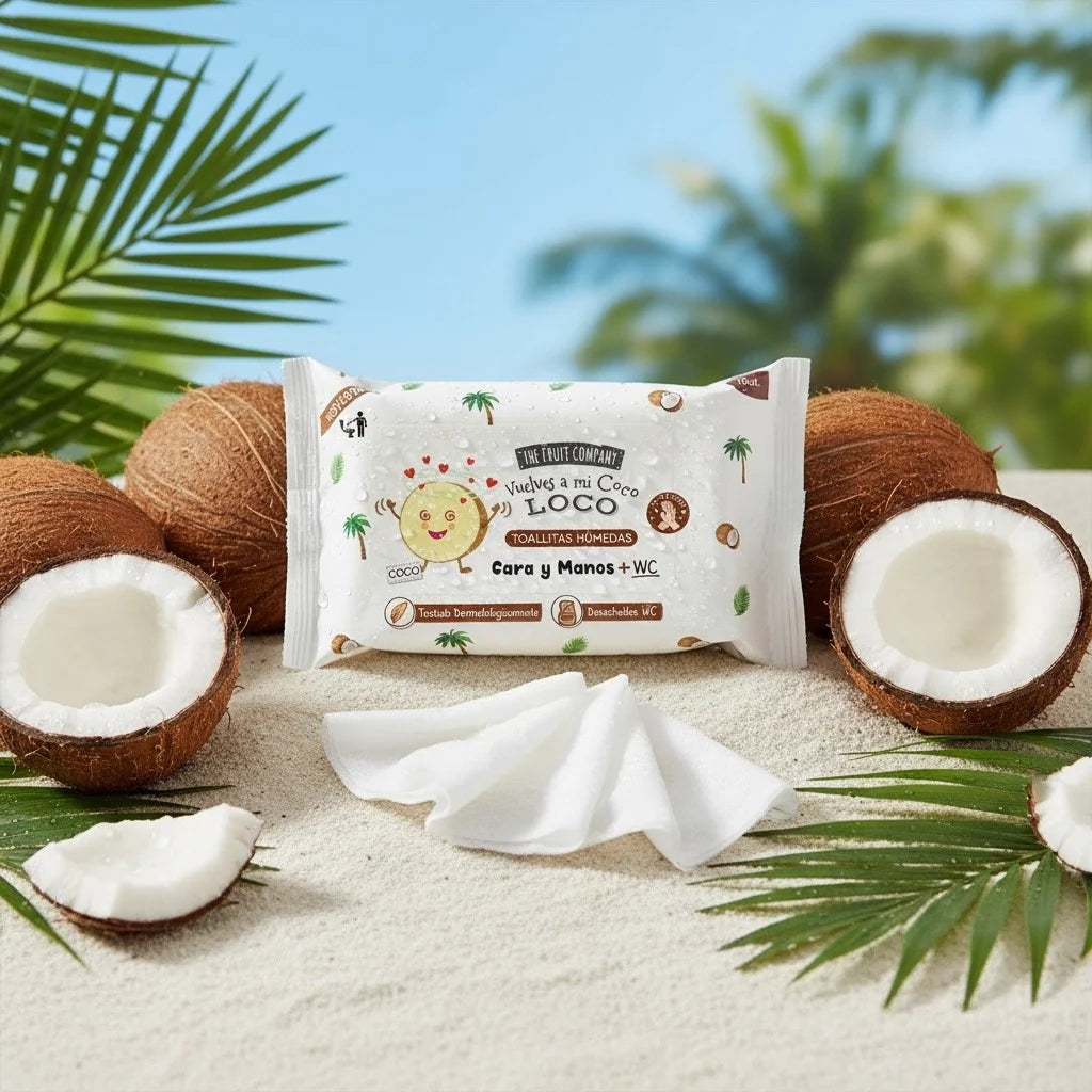 Lingettes 3 en 1 - Noix de coco