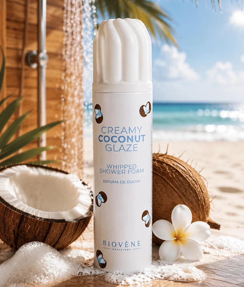 Mousse chantilly de douche - Noix de coco 🥥