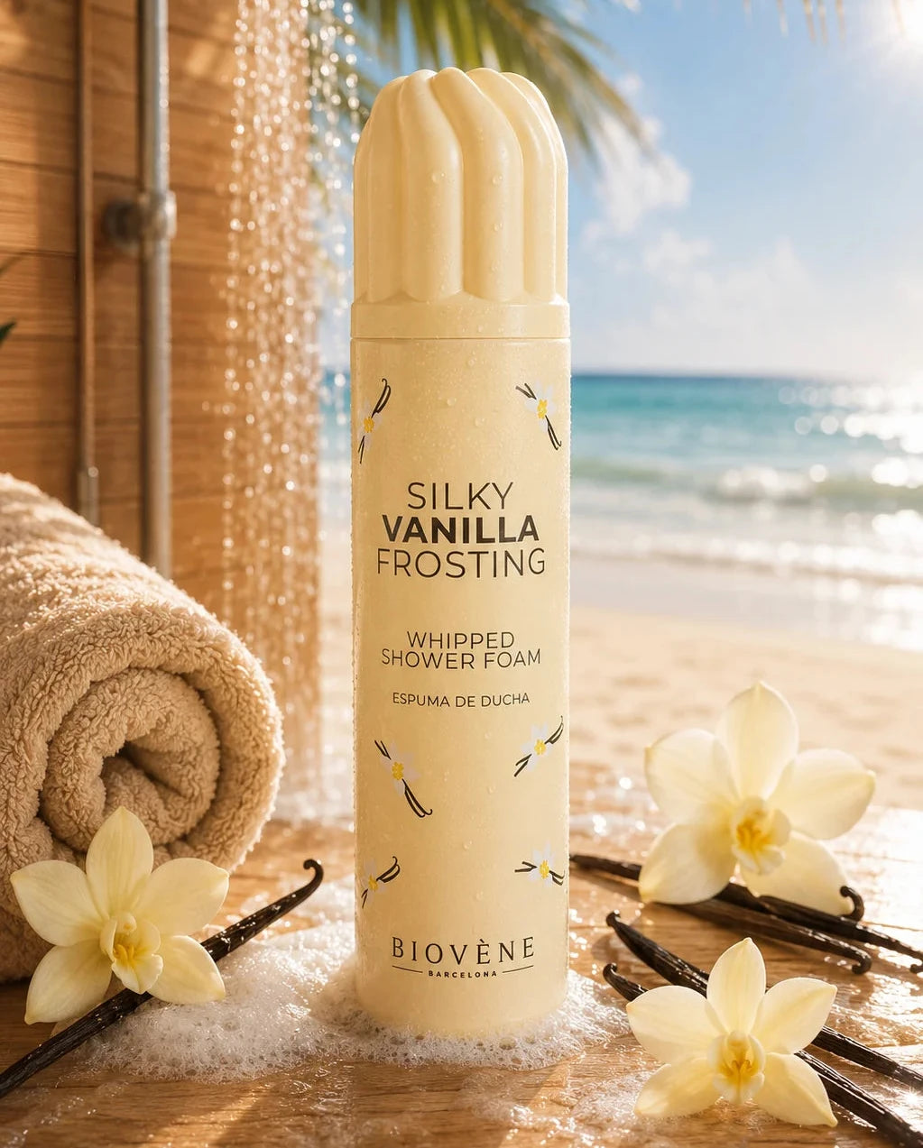 Mousse chantilly de douche - Vanille