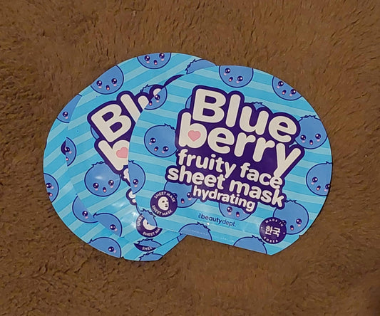 Masque visage - Myrtille